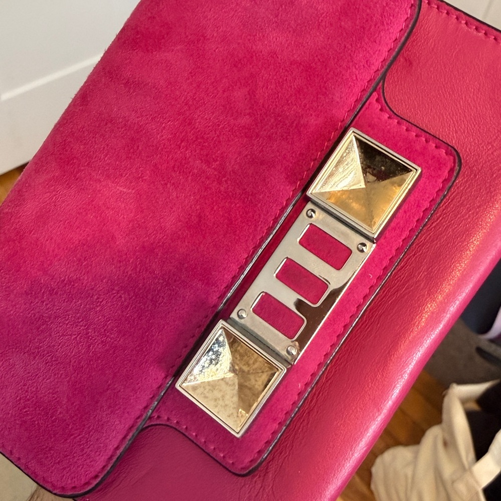 Proenza Schouler Fuscia Crossbody Leather Bag - Picture 3 of 14